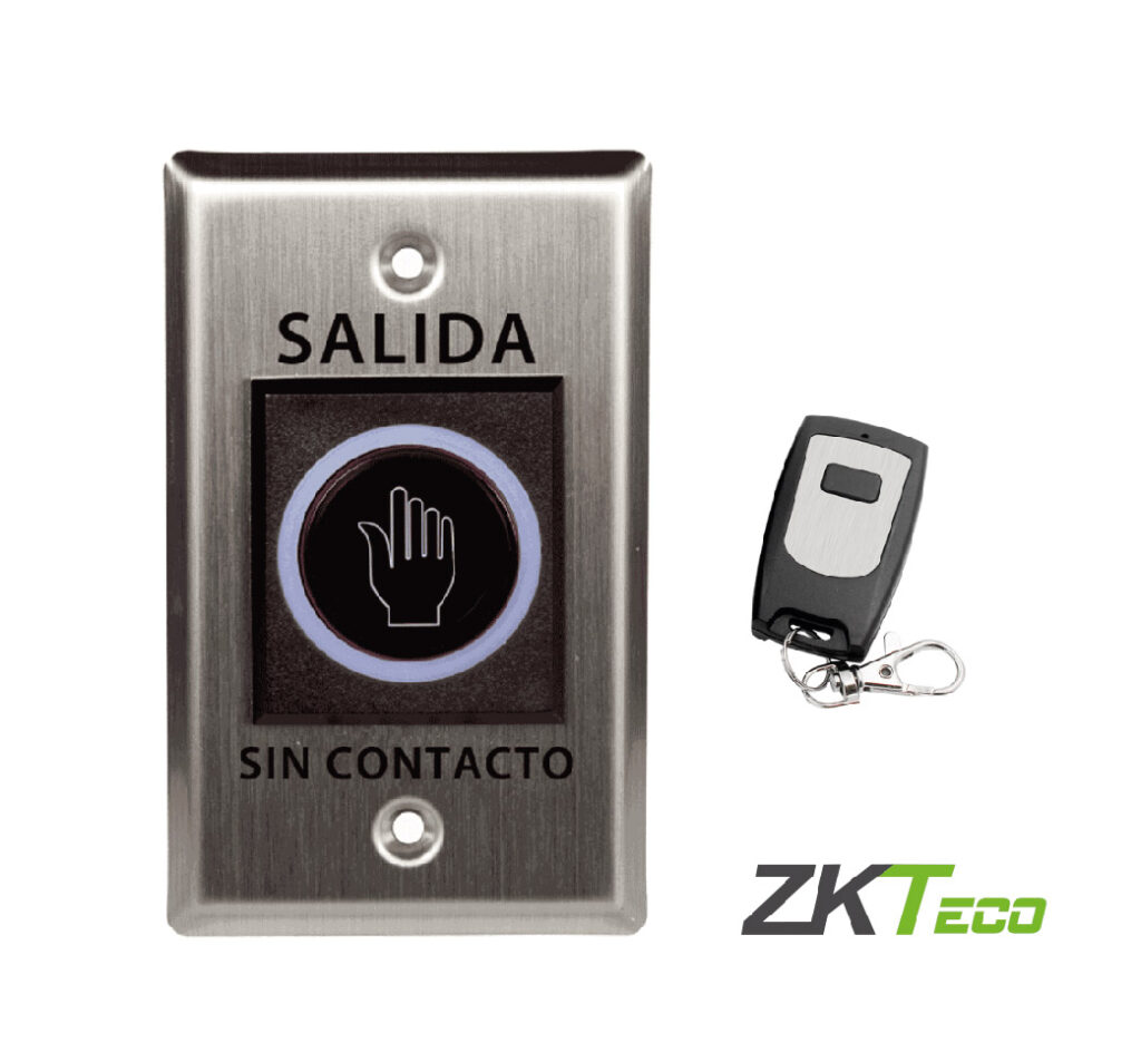 BOTON DE SALIDA SIN CONTACTO CON CONTROL REMOTO – Frisar S.A.C.